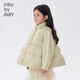 jnby by JNBY江南布衣童装秋冬女童轻薄羽绒马甲A型下摆羽绒服儿童1N9C13601 123乳白色（批次1） 160 cm