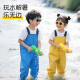 Blue Owl Shield Children's Seawear Rain Shoes Rain Boots One-piece Water Pants Playing with Water Suit Waterproof Wading Pants YX1050 31