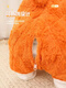 Mantenga lindo taburete de muñeca de montura de alpaca asiento de animal muñeca con ruedas regal de cumpleaños de juguete de lujos de lujo para mujeres desmontables 1.12m