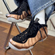 Nike (Nike) Foamposite One Copper Spray Spray Copper Color Low Top Retro Sports Practical Ant-Slip износостойкий, устойчивый к амортизационному баскетболу, FZ9902-001 Copper Color 40,5 (255 мм)
