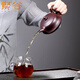 Fangu high-end Yixing purple clay tea set famous handmade old purple clay kung fu teapot cup household tea set tea set (without tea tray) 1 piece