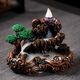Mewai (incense burner) reverse flow incense tower incense creative ornaments aromatherapy household reverse flow incense grains toilet deodorizing incense 55 grains + road to wealth mixed fragrance