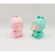 Desktop mignons petits ornements créatifs chambre fille coeur midi dessin animé cadeau car portier décoration mignon dragon de bulle verte mignonne [un paquet]