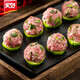 Schöne Koriander Schweinekugeln Hotpot Fleischbällchen Chuan Chuan Malatang Werbespots halbfinished Zutaten Haushaltsuppe Fleischbällchen Geschenkbällchen Koriander Schweinekugeln 1 kg*1 Bag [erschwinglich]