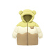 Minibala genuine velvet three-proof down jacket for boys and girls, baby cute style jacket winter