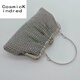 CosmicKindred new rhinestone handbag with cheongsam evening dress bag hand grab bag chain diamond bag celebrity dinner bag golden