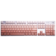 罗技（Logitech）K845机械键盘游戏电竞有线键盘电脑办公键盘个性定制键帽版送男生女友礼物 K845绯红渐变版 青轴