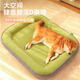 KimPets dog kennel four seasons universal summer dog mat cat kennel warm small and medium-sized dog bed dog sleeping mat spring cat kennel khaki [high-end dog kennel] L [60*50cm suitable for 15 Jin [Jin equals 0.5 kg] pets