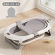 Pet Dog Bathtub Foldable Puppy Panda Cat Bathtub Type Dog Teddy Corgi Special Tool Bathtub 15Jin Jin equals 0.5kg Volcanic ash inside Top model Temperature controlled lying down wash