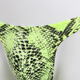 Kang Mengdi sexy underwear men's bed sexy temptation large size gay special thong hot open crotch sexy free to take off MP231 green 2XL (recommended 161-180Jin Jin equals 0.5 kg)