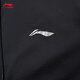 Li-Ning Originalgarn Sonnenschutzkleidung für Männer und Frauen im gleichen Stil Ice Seide Atmungsfreie kühle Feeling ultradünn schnell trocknend Sommersportjacke Sonnenschutzkleidung schwarz 831-3 2xl