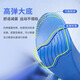 The original flat foot correction insole for children's adult foot arch support insole for men and women soft and elastic for a long time to stand comfortable bone spur foot arch pad blue [soft and comfortable support] can be cut 1 pair size 36-39 (sole length is about 25cm)

