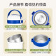 Tianyi Lunch Box aislada Gran capacidad Gran capacidad Estudiante Oficina Trabajador Bento 316 Caja de almuerzo de acero inoxidable 1050 ml de aislamiento blanco Cubo