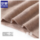 Romon (Romon) Otoño e invierno Nuevo cárdigan de lujo de luz de luz para hombres suéter en espesor en espesas de solapa alta para hombres Camisa de base de punto caliente de gran tamaño Camel de arroz s (altura 165/peso 85-105Jin [Jin equivale a 0.5 kg])