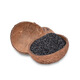 Activated carbon for formaldehyde removal, coconut shell activated carbon 1000 iodine value, formaldehyde removal for new house decoration, odor removal, exhaust gas sewage net, fish tank aquarium purification coconut shell carbon (net bag included) 25 kg/one bag