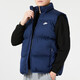 Nike (Nike) Cotton Clothing's Men's Automne and Winter Nouveau costume de course extérieur Veste de gilet à l'épreuve du vent et chaud FB7374-410 Navy Blue XL