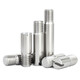 Jinchao 304 stainless steel GB878 slotted external thread cylindrical pin positioning pin M2M2.5M35M6M8M10 M3*8 (5 pieces)