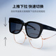 Parzin [kann die Myopia -Brille bedecken] Polarisierte Sonnenbrille Fan Chengchengs gleiche Myopia -Brille Fahren Sonnenbrillen PZ12116
