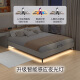 Big Pig Walks in Dovetail Mortise et Tenon Bed Without Head of the Bed Tatami Ribs Squelette lit suspendu lit crémeux vent silencieux en bois massif en bois