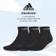 Adidas official store men's socks and women's socks new NEO men's and women's casual short-tube comfortable and breathable sports socks three pairs GE6128M