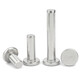 Jinchao stainless steel 304 flat head rivets GB109 percussion flat head solid rivets M2M2.5M3M4M5M6M8 M3*3 (100 pieces)