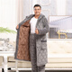 Catman (Miiow) Winter Dreischicht eingedickter Korallenmerzepajamas für Männer und Frauen New Style Mitte des Alters und Mutter Casual Home Clothes 687 Frauen rot extra dicke mittelgroße Kapuze 4xl-Code 190-220jin [Jin gleich 0,5 kg] Drei-Layer-Baumwoll dreischichtige Baumwolle