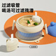 Youkebe Baby Supplementary Food Bol pour eau isolant isolant isolant thermique Bol spécial pour les enfants mangeant des nouilles de riz ferroviaire à haute vitesse et soupe à température constante