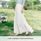 
Eifli (eifini) Eifli white moonlight lace temperament flowing cake skirt for women 2025 summer new light men tea break skirt white S 80-110Jin [Jin equals 0.5 kg]