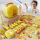 Enbe Family Children Doctor Toys Boy Girl Simulation Nurse Play Set Set Medical Medicine Box Box STETHOSCOPE ANNIVERSAIRE CADE [Version de base] Sac à dos médical 28 pièces