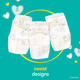 Pampers Swaddlers Pañales desechables para bebés un suministro mensual