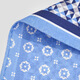 Blue Leopard (LAMPO) gift suit pocket scarf, formal business handkerchief, chest scarf, square scarf, hand scarf, blue plaid