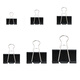 
1 long tail clip 9mm dovetail clip small ferrous metal iron clip paper ticket clip information fish tail clip bill document clip office supplies 40 pieces/tube 3883