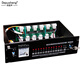 Depusheng D316 professional 12-16-way power sequencer controller with stage conference performance 232 central control power socket air switch voltage display European and American standards D316 professional 12-way sequencer