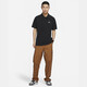 Nike (Nike) Kurzärärmelte Polo-Shirt Herren Sommer Neue gestickte Sportarten und ungezwungene Baumwoll-Lapel-T-Shirt FN3895-010 S