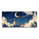 Tampons de souris pour chats en trois couleurs avec super grand paysage de bureau de bureau 2D PADS GAMING E-Sports PADS KELDBOY PADS Student Dormitory Dormitory Mats peut être personnalisé à haute valeur épaissis de verrouillage Anti-Slip 12807 Nuit calme 80 cm x 30 cm x 4 mm