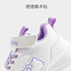 Hello Kitty children's shoes girls' sports shoes children's autumn shock-absorbing running shoes girls lightweight casual white shoes 6913 white purple 36