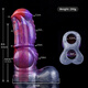 FAAK Spezialförmige Deckhund-Knoten-Wolfspraces Falsch Vaginaldurchmesser Verschleiß Phantom Full Serie Männlich Penis Universal Anal Plug N-Pt5155 M Hohldecke