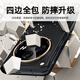 维乐兹OPPO Find N3折叠屏手机壳皮质OPPO Find N5商务翻盖全包防摔支架皮套oppoN3典藏版男女款保护套 【OPPO Find N3】镜头全包翻盖 潜航黑