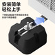 Beishi air conditioner outdoor unit shock-absorbing pad noise reduction sound insulation bracket thickened rubber base silent anti-muffler pad central air conditioner outdoor unit bracket set of 4 1-5P outdoor unit universal/143*143*48