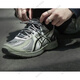 亚瑟士（asics）Jogs秋冬百搭绿色男跑步鞋休闲复古鞋运动鞋女鞋官方旗舰正品 1201A967-100【银白色】 37