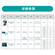 XMSJ新款黑色抗冲击双十字批头套装PH2耐用带磁性50MM 双十字PH2(110MM)十只装E-15833