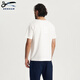 Denham New City Light Outdoor Französisch Sport weiß grau Retro Henry Hals Schere kurzärmelige T-Shirt Männer grau M.