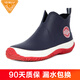 非常行（Jolly Walk）水鞋男雨鞋短筒防水低帮钓鱼洗车胶鞋时尚套鞋JW228 蓝红 42