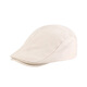 Kawakudaichi Retro Progressive Hat Women's Literary Leisure Painter Hat Student Versatile British Newsboy Hat Showing Face Little Beret Retro Progressive Hat Beige M (56-58cm) One Size