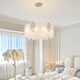 
Dina French living room chandeliers high-end luxury crystal lamp villa duplex building headlight bedroom dining light new 2025 P9887/50 full spectrum three-color light