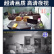 免插电4K超高清家庭小型无线摄线头手机wifi远程监控器家用摄像头 4K超清+远程开关4G流量圆形版 32G内存卡(循环保存录像约8天)