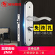 
XMSJ stainless steel wooden door lock double tongue silent hand lock indoor bedroom wooden door lock simple room door lock 3550 hole distance 110185MM lock body 13559 tongue