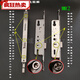 Écluse de porte multi-points en alliage en alliage en alliage 8530 Bridge cassé Porte en aluminium Corps Corps Joix Porte de porte en plastique Porte en acier 8535 Longueur spéciale multi-points 9230 Lourtie du corps Multi-Point Corps Longueur 330)
