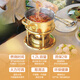 Diston small hot pot pot, one person, one pot, single person hot pot, inflatable gas stove, 304 stainless steel hot pot special pot for household use, Jingling gold set 16cm, EU certified Taiwan imported stove core