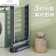Chuangjingyi chooses to dry quilts folding clothes drying rack home balcony floor-standing aluminum alloy bedroom outdoor cooling clothes pole clothes drying rack [1.6] thickened standard model widened beam b large
